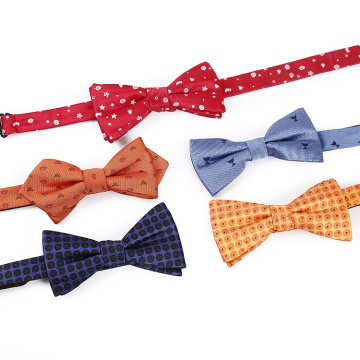 Wholesale Custom New Design Self Bow Ties Men